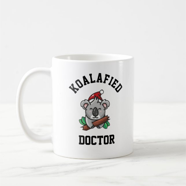 Koalafied Doctor Coffee Mug (Left)