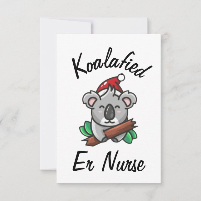 Koalafied Er Nurse Card (Front)
