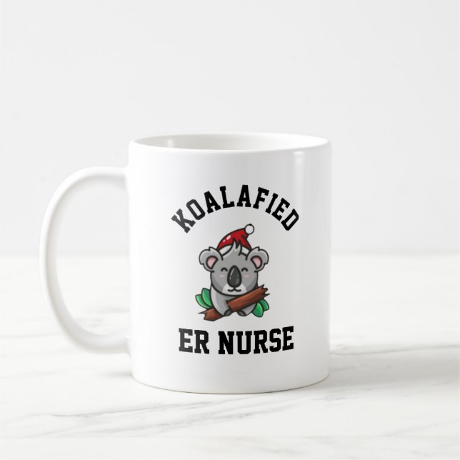 Koalafied Er Nurse  Coffee Mug (Left)