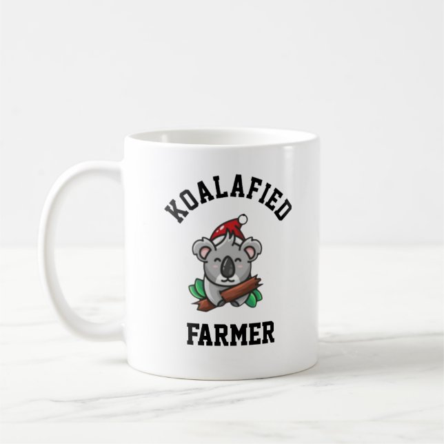 Koalafied Farmer Coffee Mug (Left)