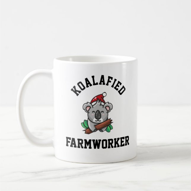 Koalafied Farmworker Coffee Mug (Left)