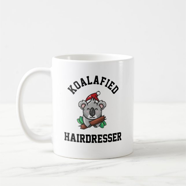 Koalafied Hairdresser Coffee Mug (Left)