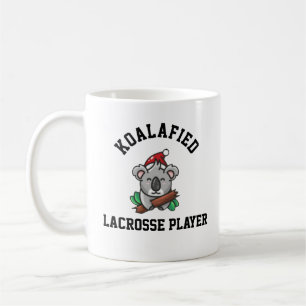 Koalafied Lacrosse Player Coffee Mug