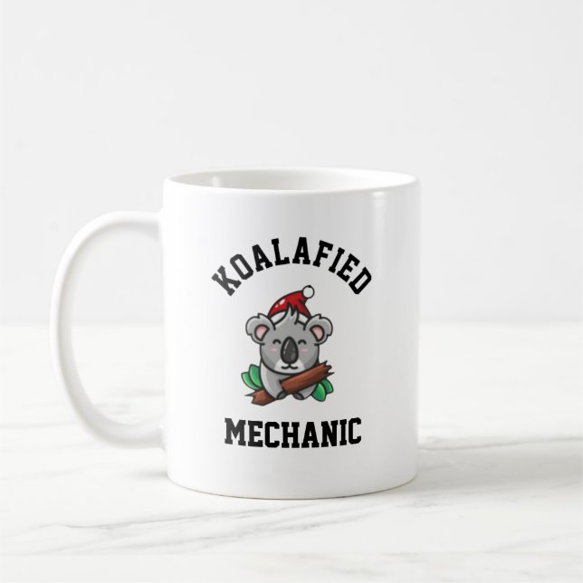 Koalafied Mechanic Coffee Mug (Left)