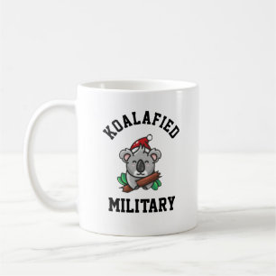 Koalafied Military  Coffee Mug