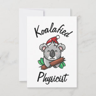 Koalafied Physicist Card