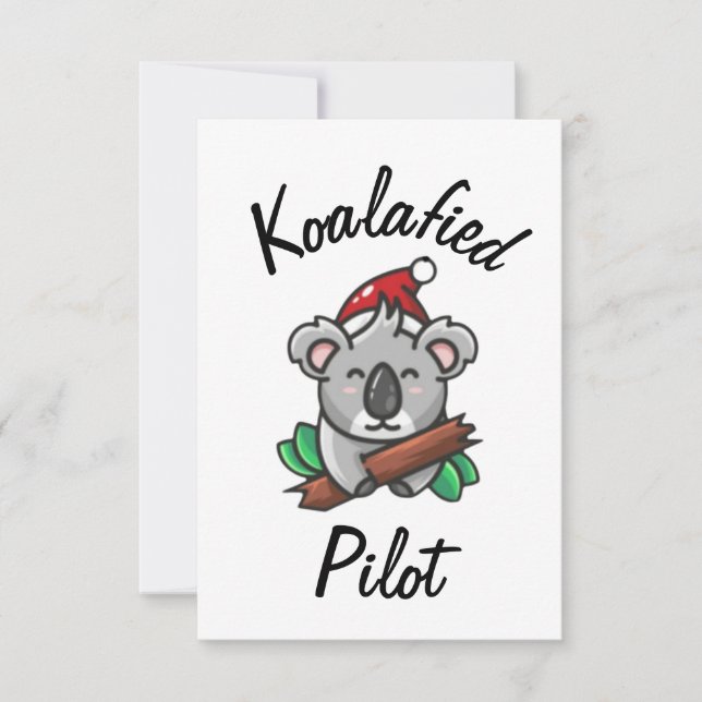 Koalafied Pilot Card (Front)