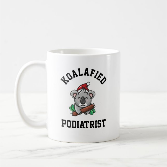 Koalafied Podiatrist Coffee Mug (Left)