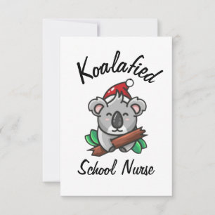 Koalafied School Nurse Card