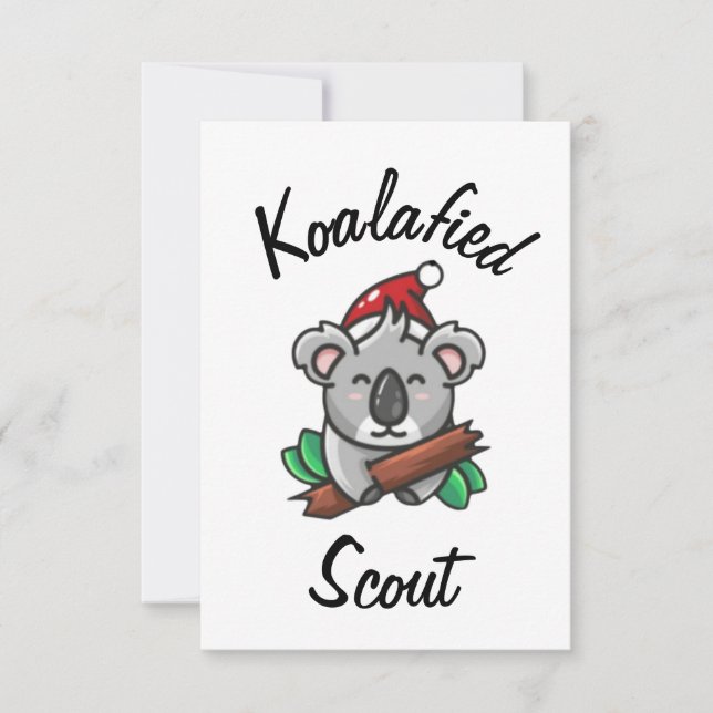 Koalafied Scout Card (Front)