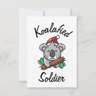Koalafied Soldier Card