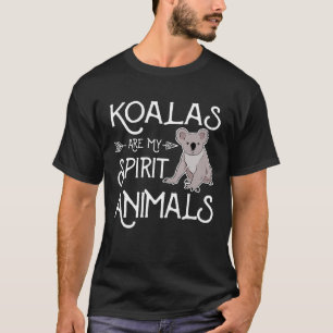 Koalas Are My Spirit Animals  Vintage Koala Bear T-Shirt