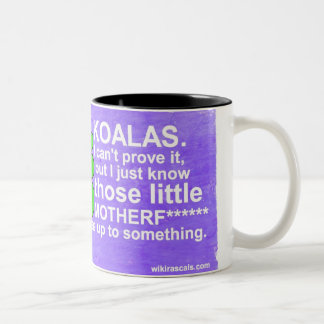 Koalas Are Up To Something Two-Tone Coffee Mug