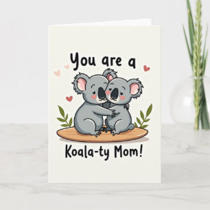 Koalaty Mom Illustration Card