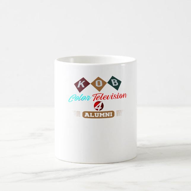 KOB-TV 4 Alumni Coffee Mug (Center)