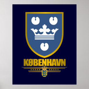 Kobenhavn (Copenhagen) Pride Poster