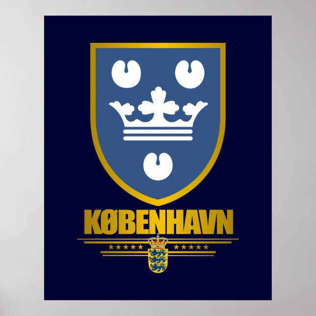 Kobenhavn (Copenhagen) Pride Poster (Front)