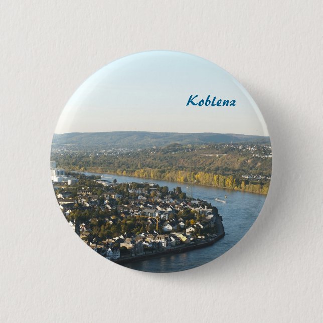 Koblenz 2 Inch Round Button (Front)