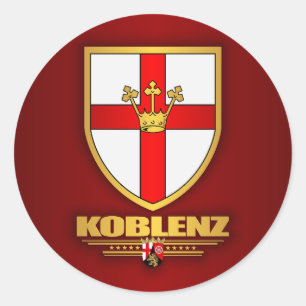 Koblenz Classic Round Sticker
