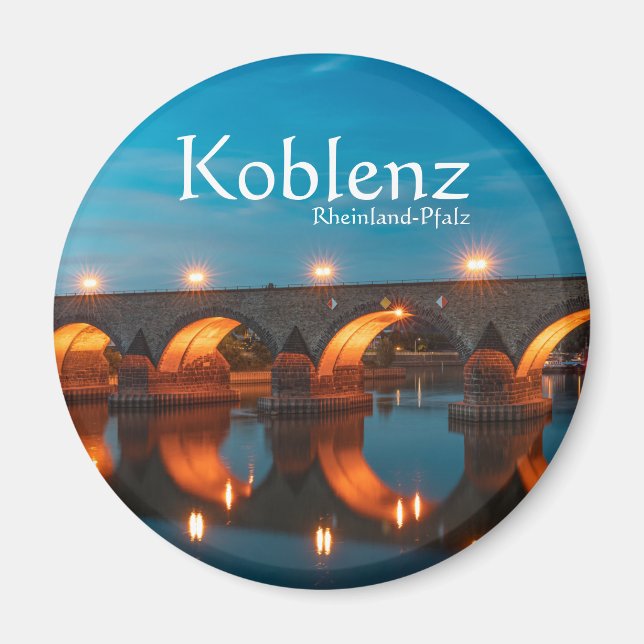 Koblenz Germany Magnet (Front)