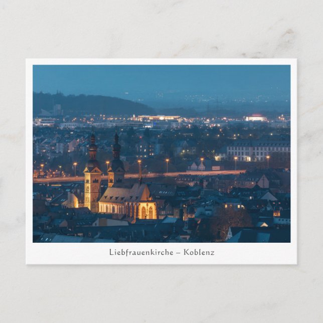 Koblenz Germany Postcard (Front)