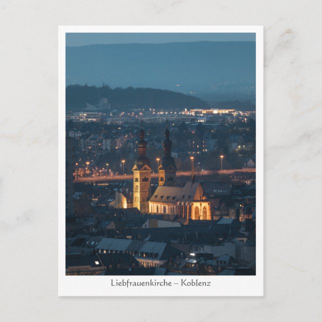 Koblenz Germany Postcard (Front)