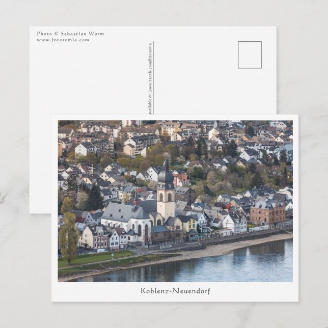 Koblenz Neuendorf Postcard (Front/Back)