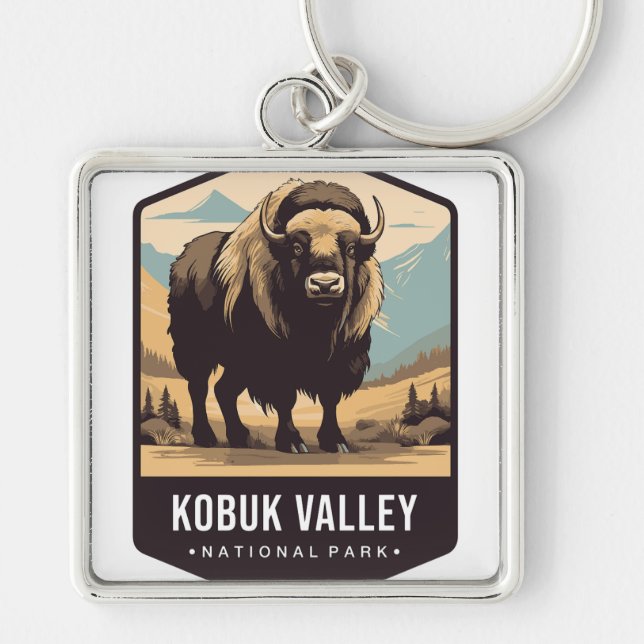 KOBUK NATIONAL PARK KEYCHAIN (Front)