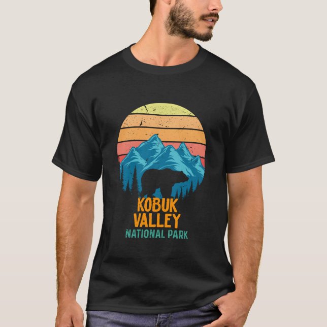 Kobuk Valley National Park Alaska Bear T-Shirt (Front)