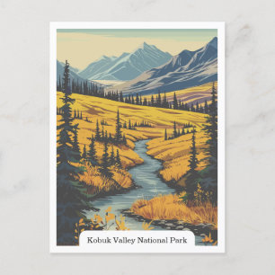Kobuk Valley National Park, Alaska USA Postcard