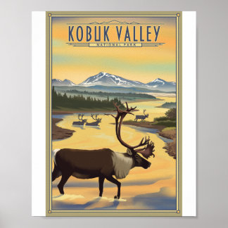 Kobuk Valley National Park Litho Artwork Poster