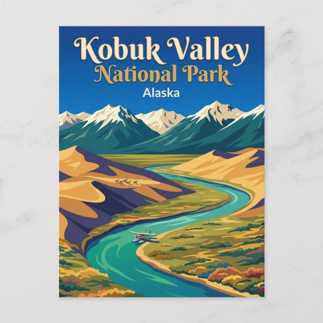 Kobuk Valley National Park USA Postcard (Front)