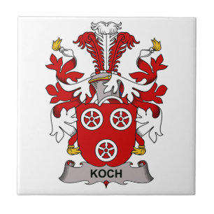 Koch Family Crest Tile