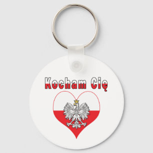 Kocham Cie Eagle Heart Keychain