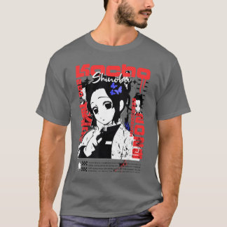 Kochou Shinobu Neo Anime Aesthetic boy T-Shirt