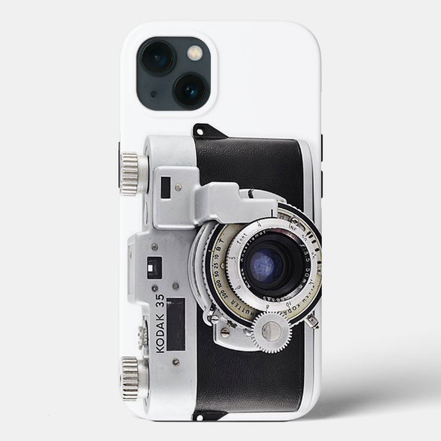 Kodak 35 RF Vintage Camera Case-Mate iPhone Case (Back)