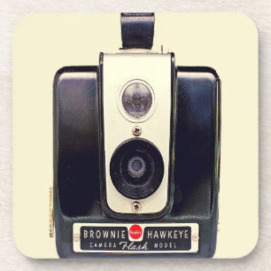 Kodak brownie camera coaster