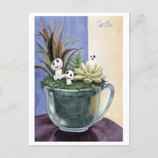 Kodamas At Play Postcard