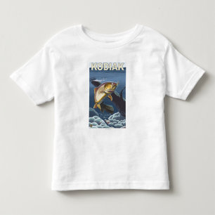 Kodiak, AlaskaCutthroat Trout Cross-Section Toddler T-shirt