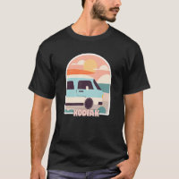 Kodiak Beach Retro Pastel Colours Sun & Surfing Va