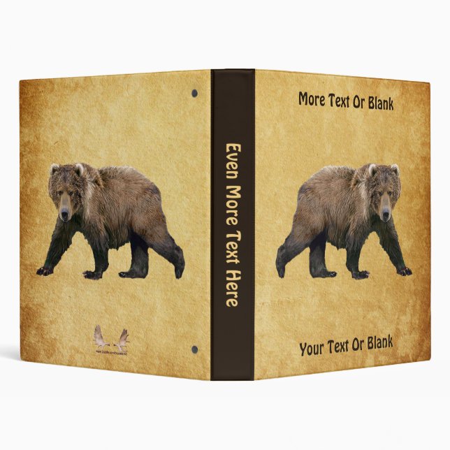 Kodiak Bear Binder (Background)