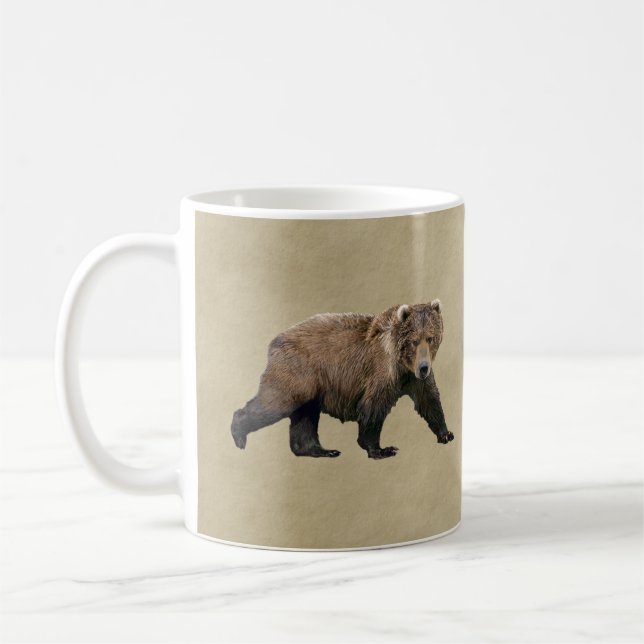 Kodiak Bear Coffee Mug (Left)