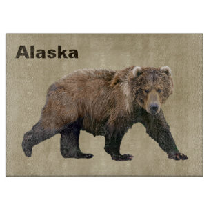 Kodiak Bear Cutting Board