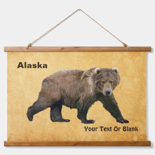 Kodiak Bear Hanging Tapestry