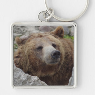 Kodiak Bear Keychain