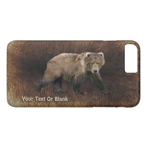 Kodiak Bear On Caribou Fur Case-Mate iPhone Case