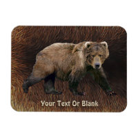 Kodiak Bear On Caribou Fur