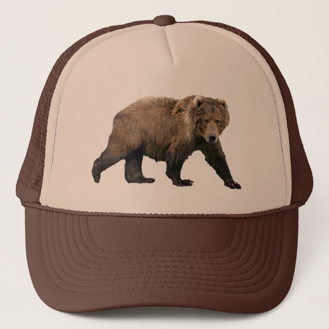 Kodiak Bear Trucker Hat (Front)