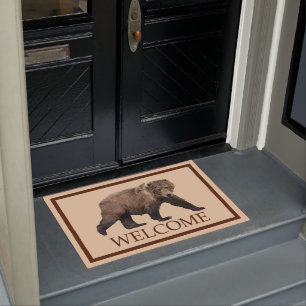 Kodiak Bear - Welcome Doormat