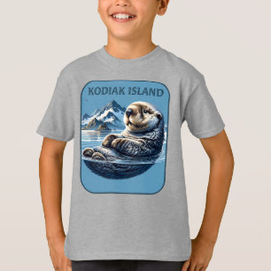 Kodiak Island Sea Otter Alaska T-Shirt